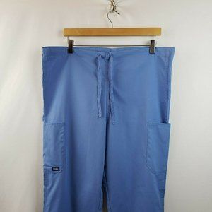 Sanibel Works Mens Scrub Pants Size Small Blue